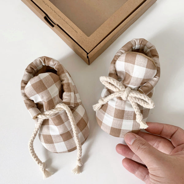 Gingham Series in Brown