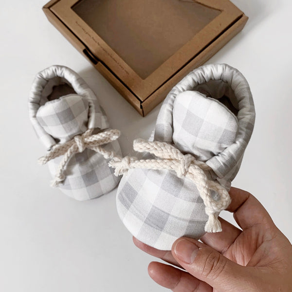 Gingham Series in Grey
