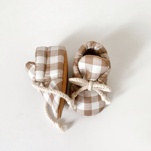 Gingham Series in Brown