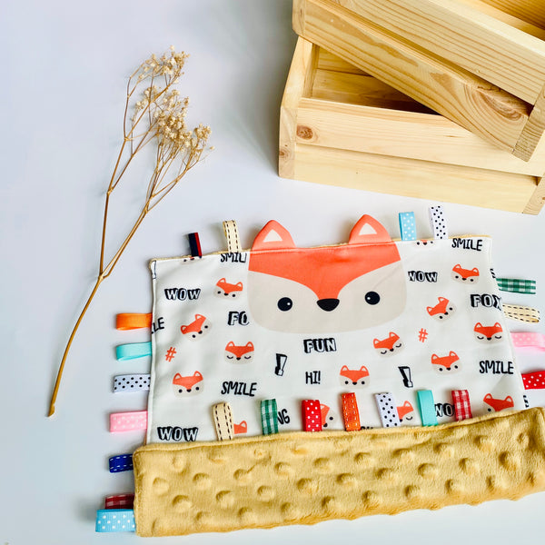 Taggie Blanket - Foxie the Fox