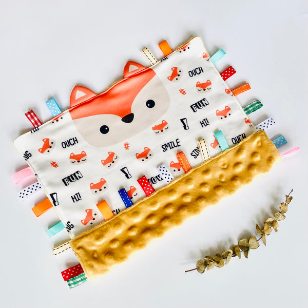 Taggie Blanket - Foxie the Fox