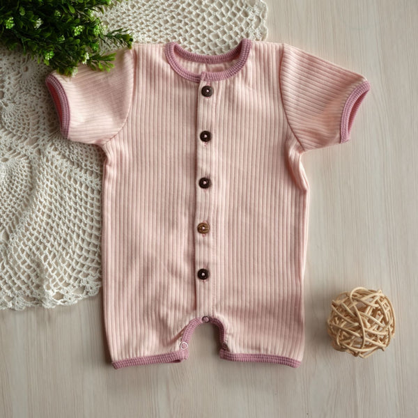 Ribbed Cotton Basic Onesie - 6 colours