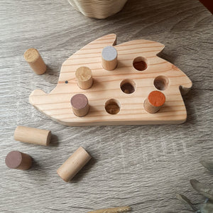 Pegboard Wooden Toy
