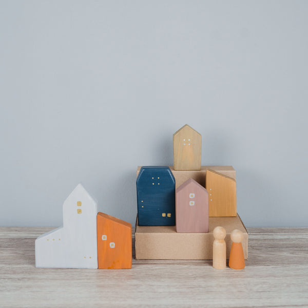Little Town Wooden Toy