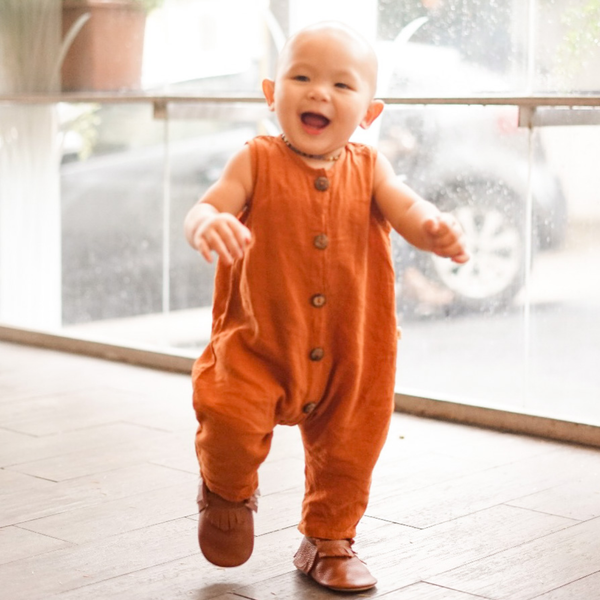 Fynn Overall - Apricot